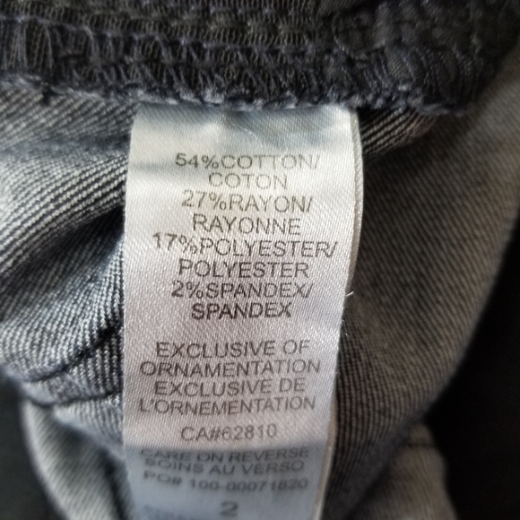 Democracy Ab Solution Women's Dark Blue Size 2 Jeggings - Picture 3 of 13